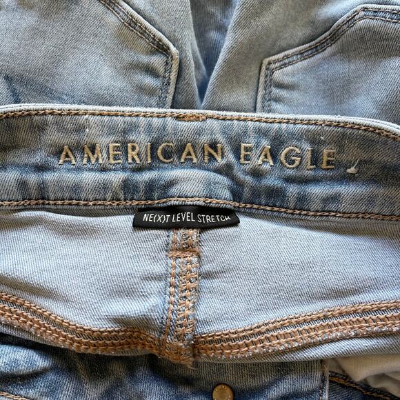 American Eagle • Distressed Skinny Jeans Next Level Stretch - Picture 6 of 7